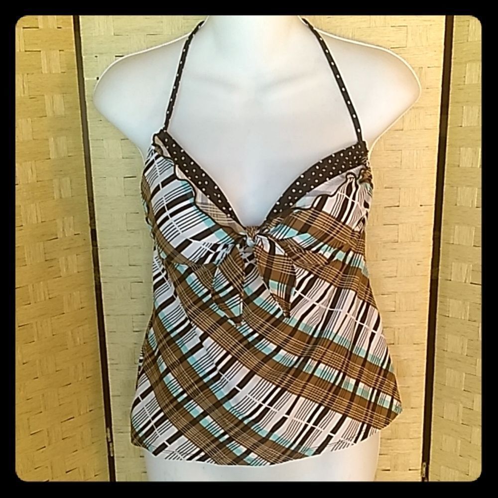 Womens Xhilaration Bathing Suit Top Size L